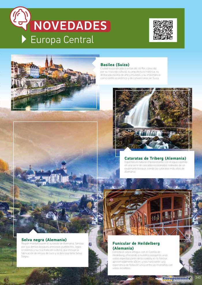 Catálogo Europamundo | New Europamundo Brochure - Cental Europe | 17/7/2024 - 31/12/2024