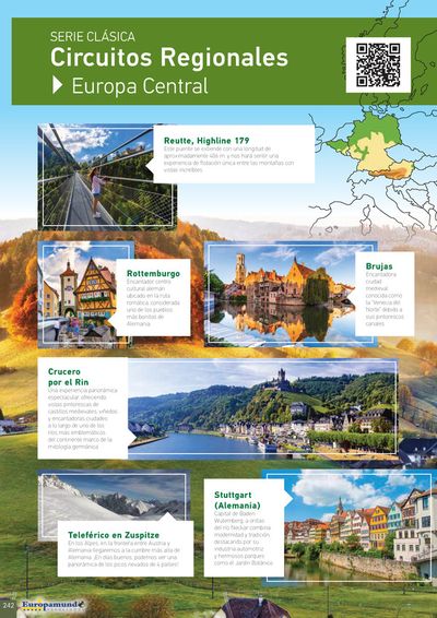 Ofertas de Viajes en Santa Rosa (La Pampa) | New Europamundo Brochure - Cental Europe de Europamundo | 17/7/2024 - 31/12/2024