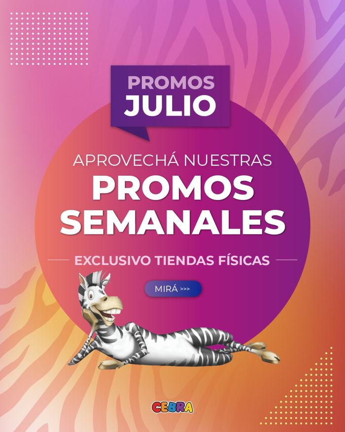 Catálogo Juguetería Cebra en Avellaneda (Buenos Aires) | Promos Julio Juguetería Cebra | 17/7/2024 - 31/7/2024