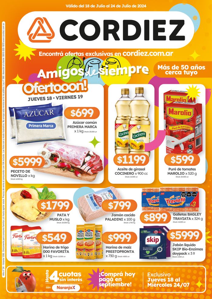 Cordiez en Córdoba Ofertas y Catálogos Semanales Tiendeo