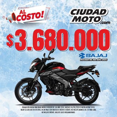 Catálogo Ciudad Moto | Ofertas Ciudad Moto al 4 de Agosto | 18/7/2024 - 4/8/2024