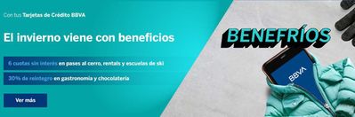Ofertas de Bancos y Seguros en Castelar | 30% de reintegro en gastronomía y chocolatería de BBVA | 18/7/2024 - 31/8/2024
