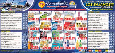 Ofertas de Hiper-Supermercados en San Miguel de Tucumán | Aviso Sábado Gomez Pardo  de Gomez Pardo | 22/7/2024 - 26/7/2024