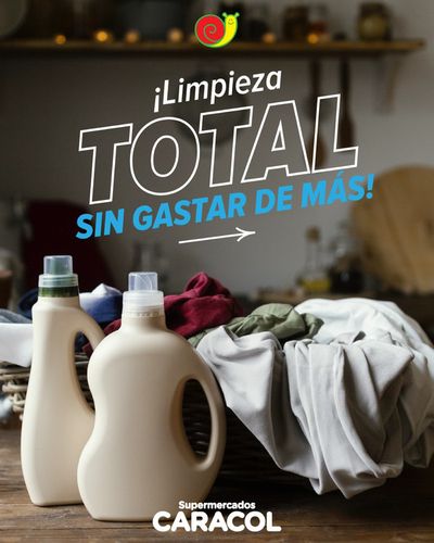 Catálogo Supermercados Caracol en Río Tercero | ¡Limpieza Total sin gastar de más! | 22/7/2024 - 27/7/2024
