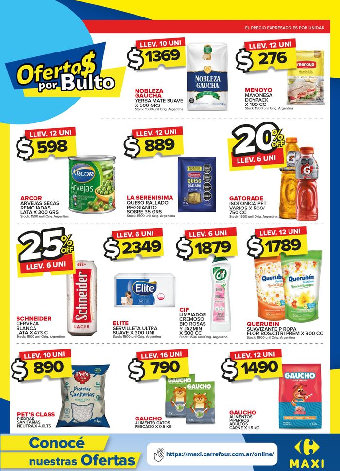 Catálogo Carrefour Maxi en Buenos Aires | OFERTAS SEMANALES - GBA | 22/7/2024 - 28/7/2024