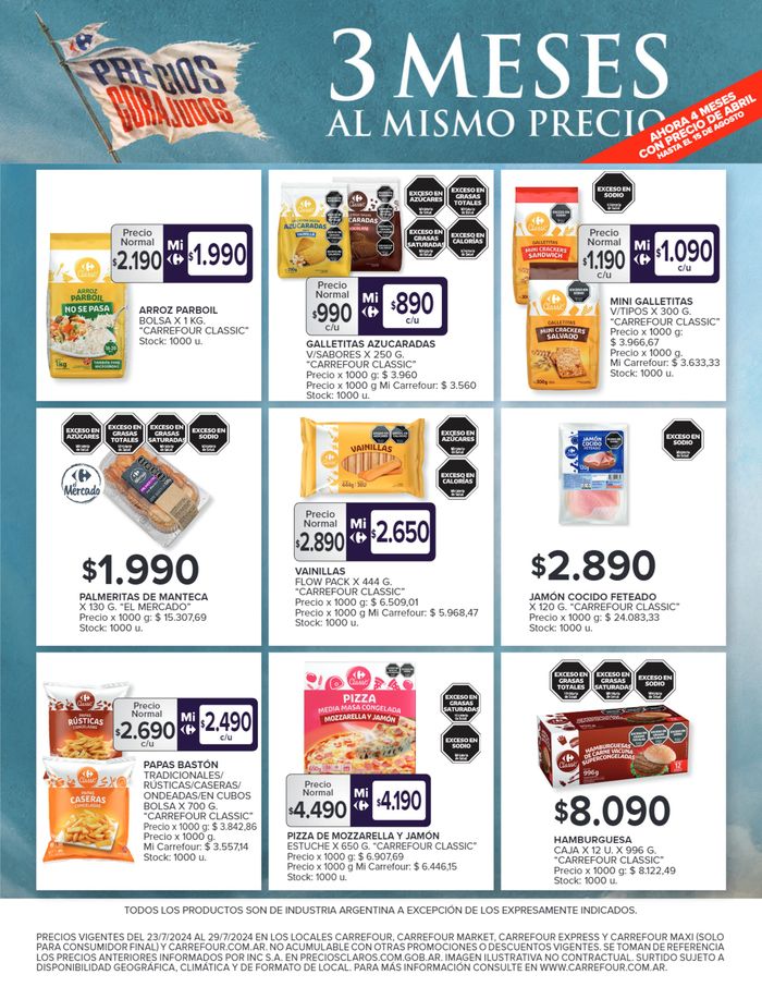 Catálogo Carrefour Market en Bahía Blanca | Catálogo Ahorro Fin de Mes Market BS AS | 23/7/2024 - 29/7/2024