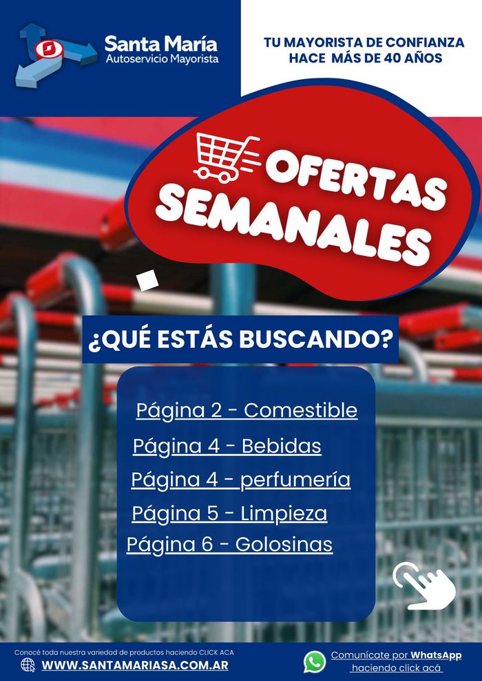 Catálogo Santa Maria en Quilmes | Ofertas Semanales Santa Maria | 23/7/2024 - 27/7/2024
