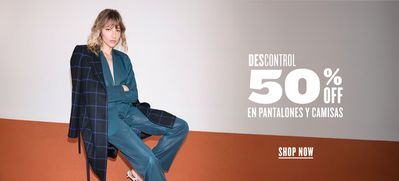 Ofertas de Ropa, Zapatos y Accesorios en La Plata | Descontrol 50% OFF en pantalones y camisas de Desiderata | 23/7/2024 - 31/7/2024