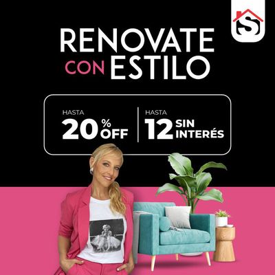 Ofertas de Electrónica y Electrodomésticos en Olavarría | Renovate con estilo Hasta 20% OFF de Casa Silvia | 24/7/2024 - 31/7/2024