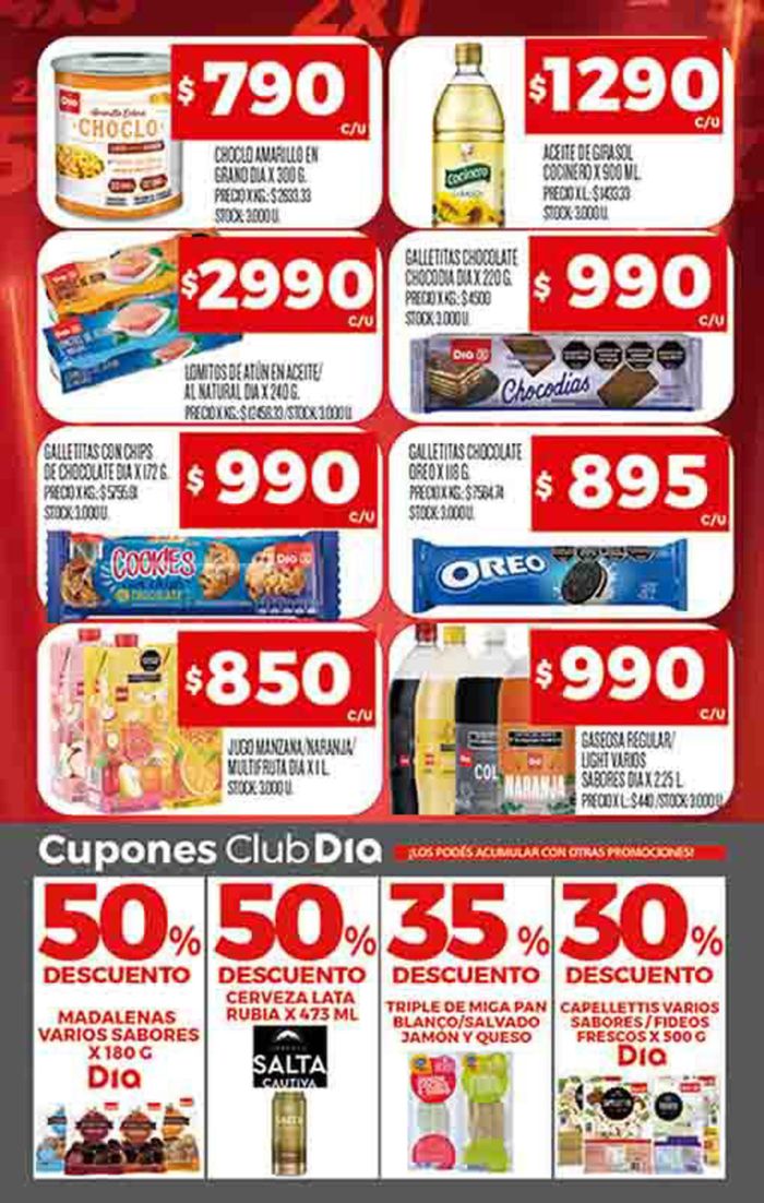 Catálogo Supermercados DIA en Mar del Plata | Folleto TT Supermercados DIA | 25/7/2024 - 30/7/2024