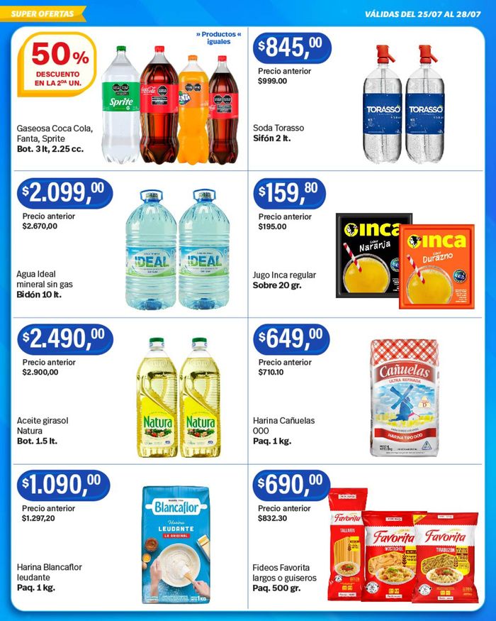 Catálogo Supermercados Damesco en Salta | Ofertas Minoristas Supermercados Damesco | 25/7/2024 - 28/7/2024
