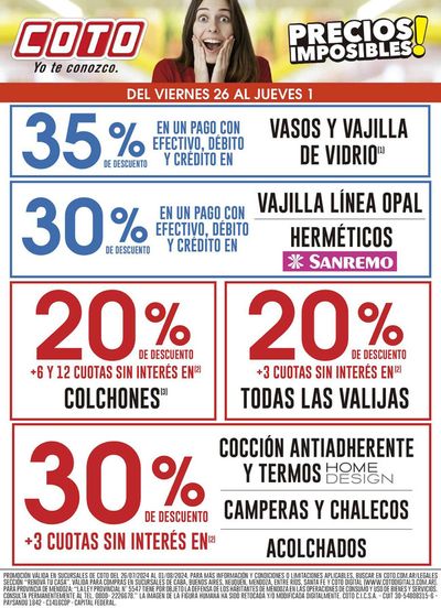Catálogo Coto en Quilmes | Coto Afiche Renova | 26/7/2024 - 1/8/2024
