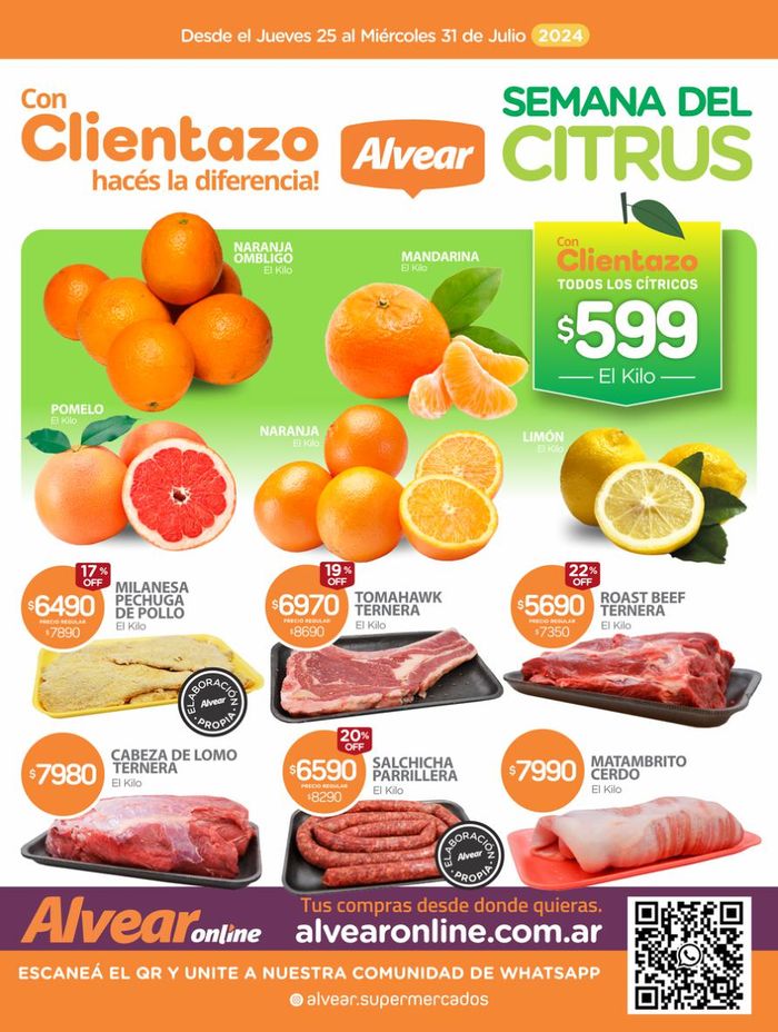 Catálogo Super Alvear | Catálogo Supermercados Alvear | 26/7/2024 - 31/7/2024