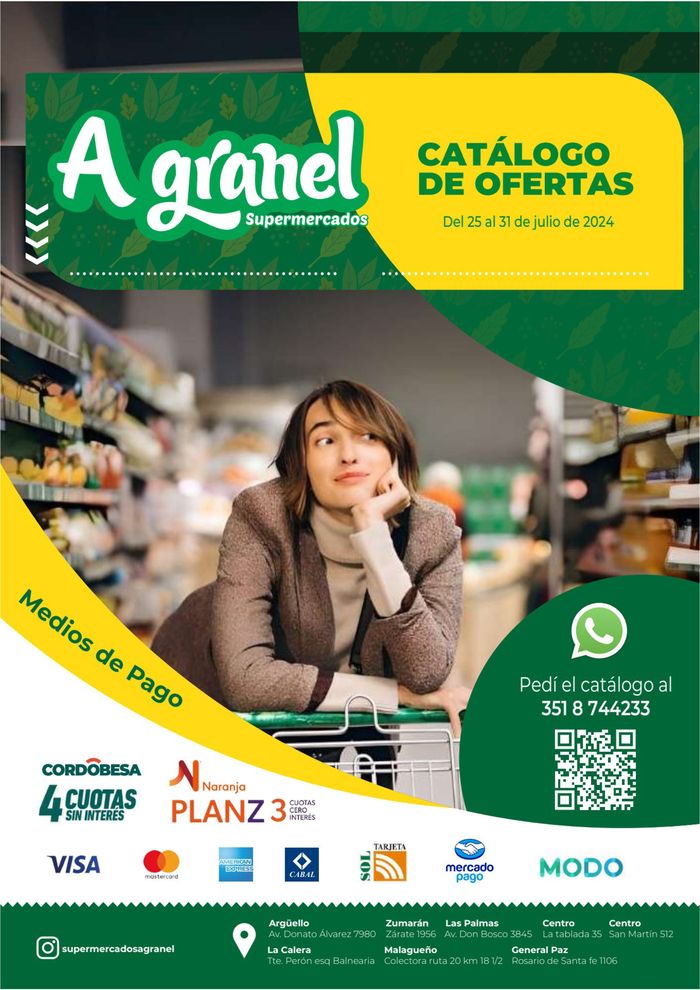 Catálogo Supermercados A Granel en Córdoba | Catálogo Supermercados A Granel | 26/7/2024 - 31/7/2024