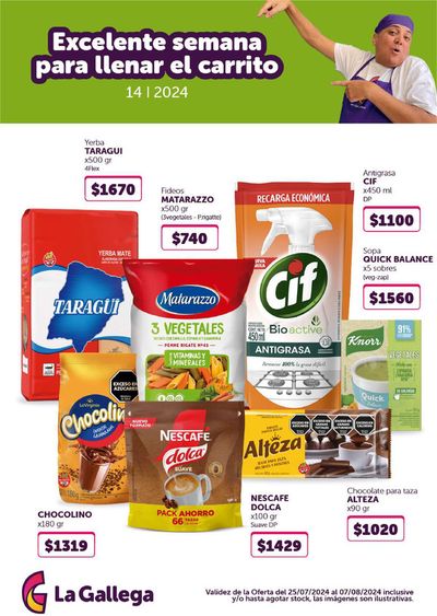 Catálogo La Gallega Supermercados en Rosario | Revista Supermercados La Gallega | 26/7/2024 - 7/8/2024