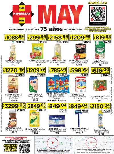 Catálogo Hiper May en Tortuguitas | Ofertas de la Semana Hiper May | 26/7/2024 - 1/8/2024