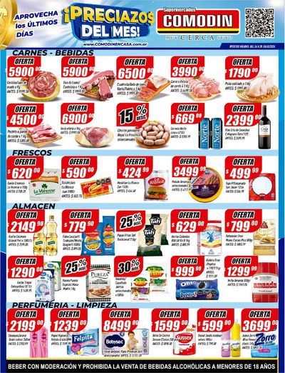 Catálogo Supermercados Comodin en Martínez | Ofertas FDS Supermercados Comodin | 26/7/2024 - 28/7/2024