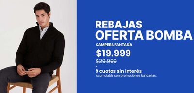 Ofertas de Ropa, Zapatos y Accesorios | Rebajas. Oferta bomba! de Macowens | 23/8/2024 - 21/9/2024