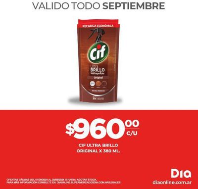 Catálogo Supermercados DIA en Avellaneda (Buenos Aires) | Ofertas y gangas exclusivas | 3/9/2024 - 30/9/2024