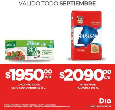 Catálogo Supermercados DIA en González Catán | Ofertas especiales atractivas para todos | 6/9/2024 - 30/9/2024