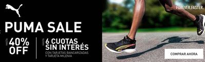 Ofertas de Deporte en Santiago del Estero | Promoción de Puma de Sporting | 10/9/2024 - 20/9/2024