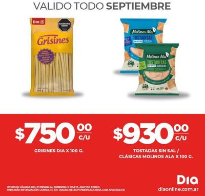 Catálogo Supermercados DIA en Salta | Ofertas y gangas exclusivas | 12/9/2024 - 30/9/2024