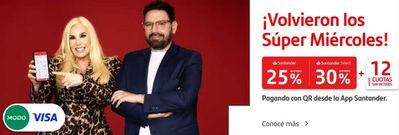 Catálogo Santander Rio en Luján (Buenos Aires) | Promoción, ahorro 25% | 13/9/2024 - 30/9/2024