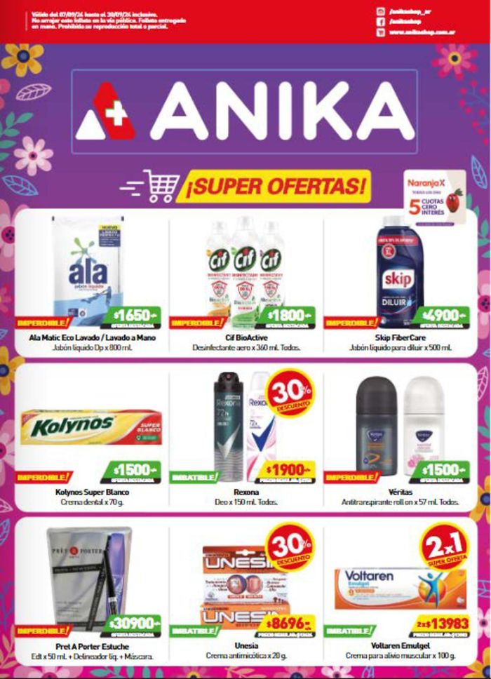 Catálogo Anika Shop en Morón | Ofertas de Septiembre | 13/9/2024 - 30/9/2024