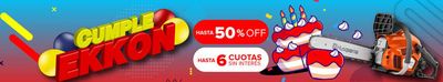 Ofertas de Ferreterías y Jardín | Promoción hasta 50% off de Ekkon | 18/9/2024 - 30/9/2024