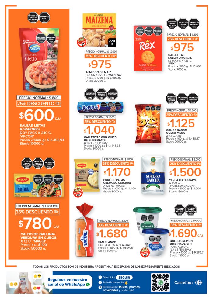 Catálogo Carrefour Express en Mendoza | Catálogo Ofertas Express | 18/9/2024 - 23/9/2024