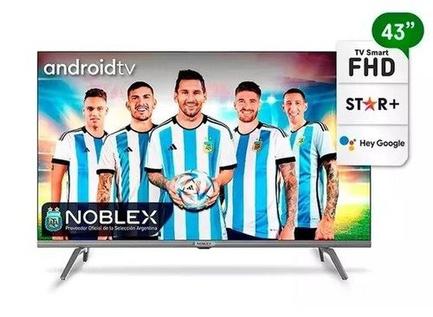 Oferta de TElevisor Smart Tv Televisor Noblex 43" Dr43x7100 Android Fullhd por $329999 en Aloise Virtual