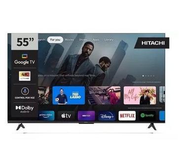 Oferta de Televisor Hitachi Smart Tv 55" 4k Ultra Hd Cdh-le554ksmart21 F por $559999 en Aloise Virtual