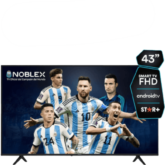 Oferta de ANDROID TV NOBLEX 43 FULL HD DK43X7100 por $359999 en Authogar