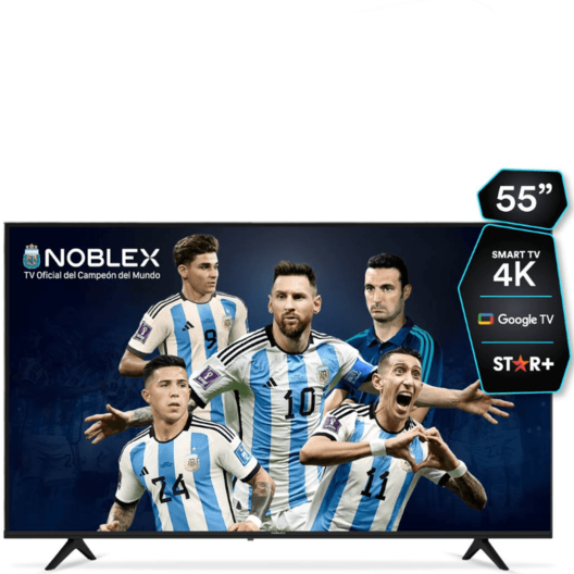 Oferta de SMART TV NOBLEX 55 4K ULTRA HD GOOGLE TV DK55X7500 por $615000 en Authogar