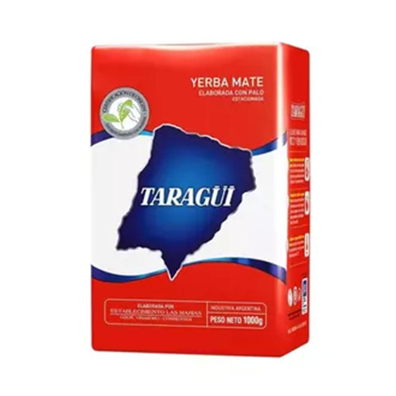 Oferta de Yerba mate Taragüi con palo origen controlado 1 kg. por $2696,25 en Carrefour