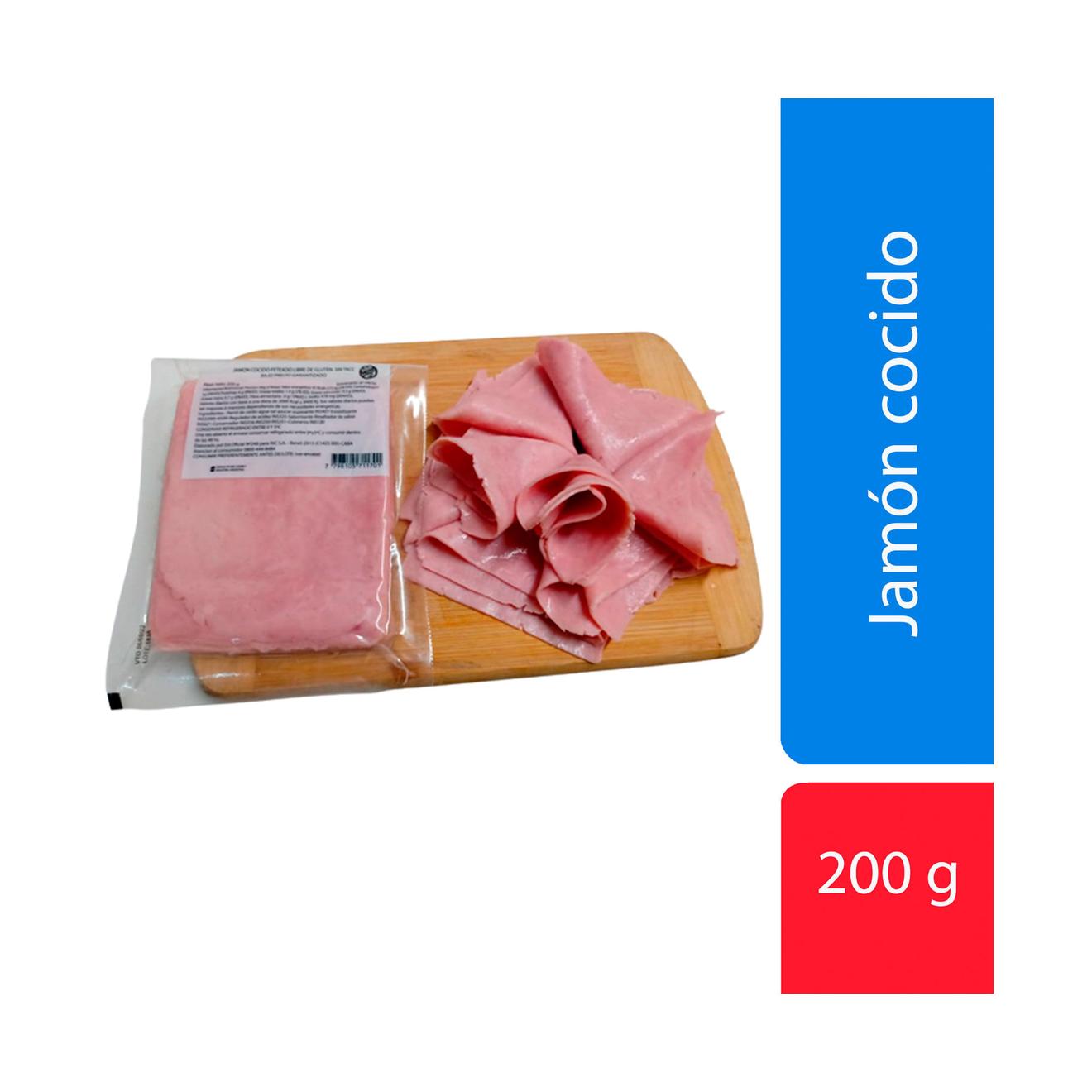 Oferta de Jamón cocido 200 g. BAJO PRECIO GARANTIZADO por $1990 en Carrefour