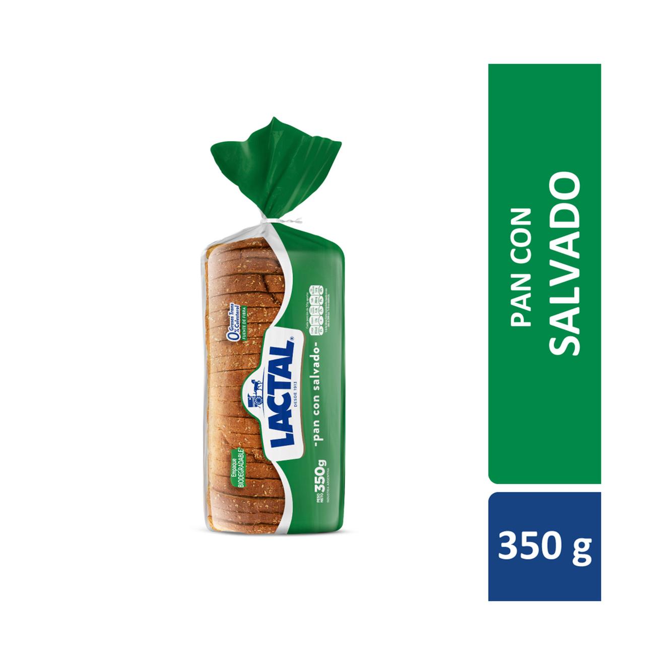 Oferta de Pan de salvado Lactal bolsa 330 g. por $2615 en Carrefour