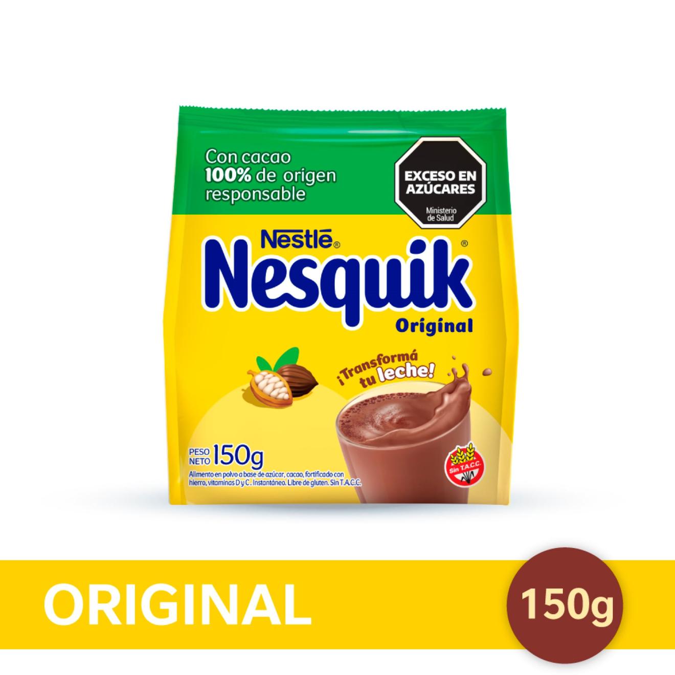 Oferta de Cacao en polvo Nesquik 150 g. por $1175 en Carrefour