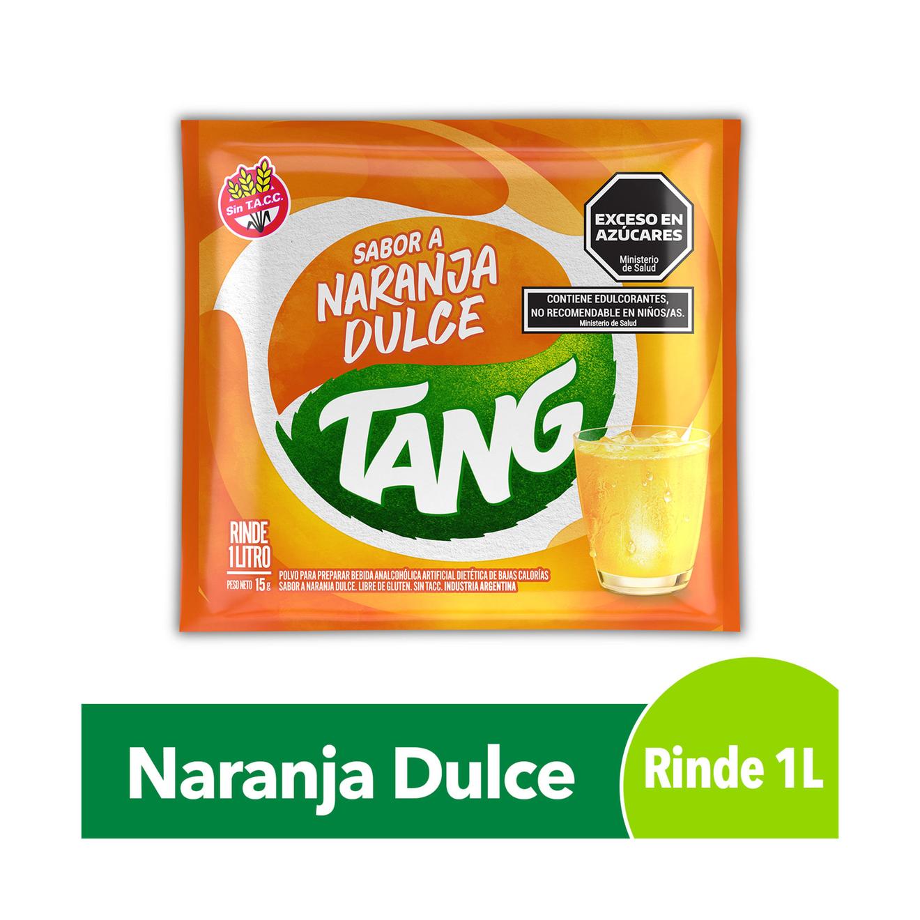 Oferta de Jugo en polvo Tang naranja dulce 15 g. por $265 en Carrefour