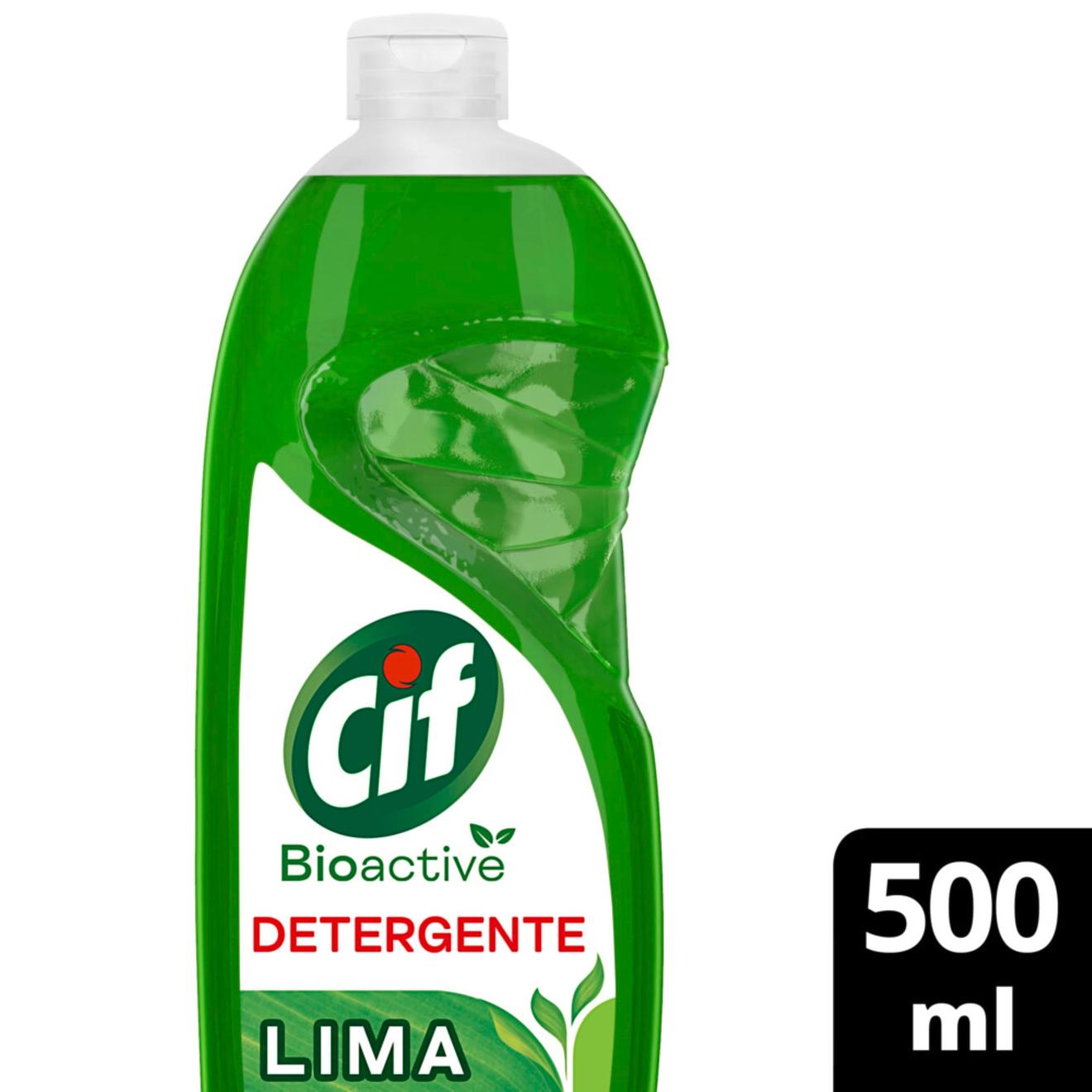 Oferta de Detergente Cif bioactive lima 500 cc. por $1735 en Carrefour