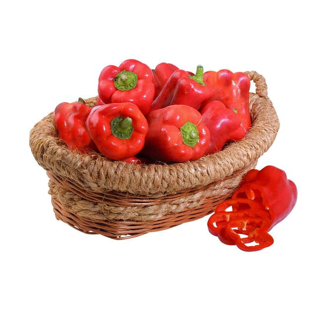 Oferta de Pimiento rojo x kg por $3040 en Carrefour
