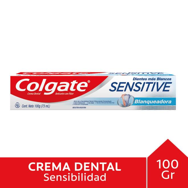Oferta de Pasta dental Colgate sensitive whitening 100 g. por $1560 en Carrefour