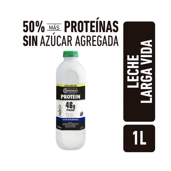 Oferta de Leche descremada La Serenísima UAT proteinas 1 l. por $1530 en Carrefour