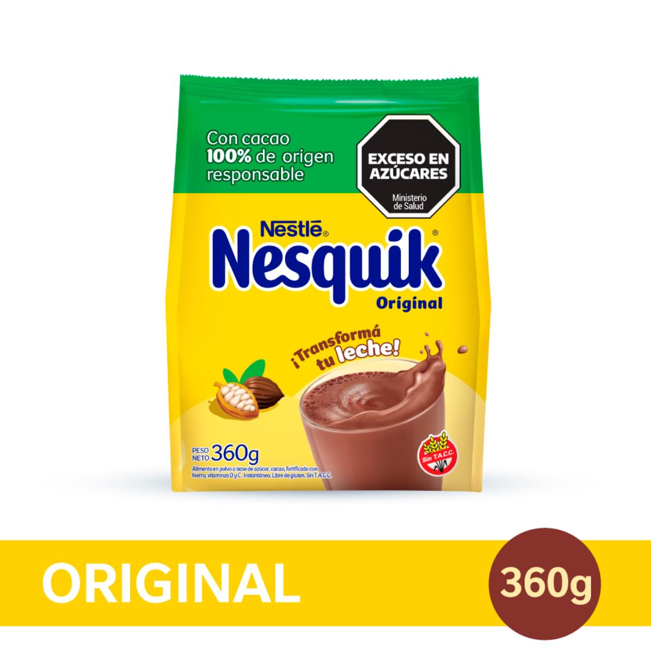 Oferta de Cacao en polvo Nesquik cocoa plan 360 g. por $2449 en Carrefour