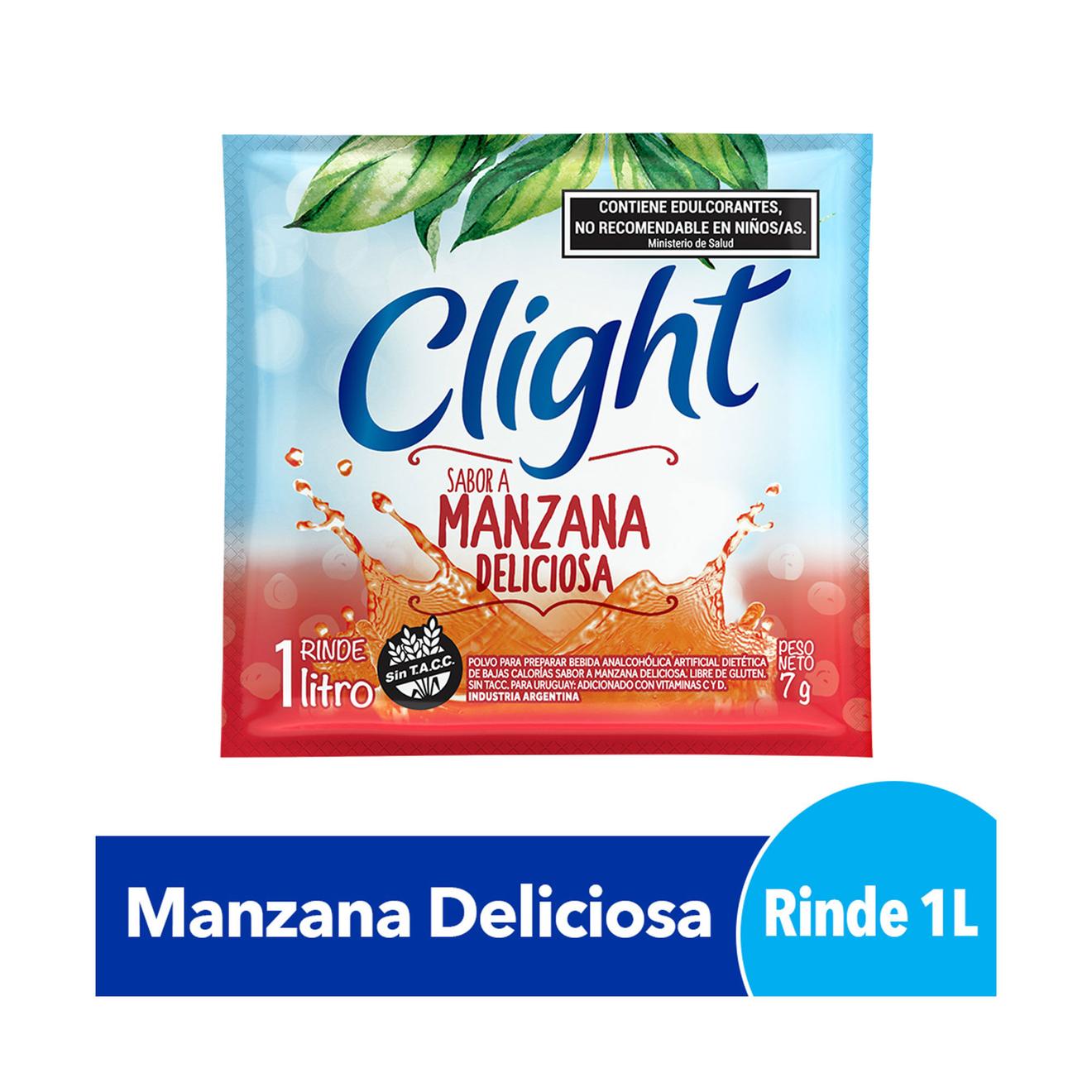 Oferta de Jugo en polvo Clight manzana deliciosa 7 g. por $270 en Carrefour