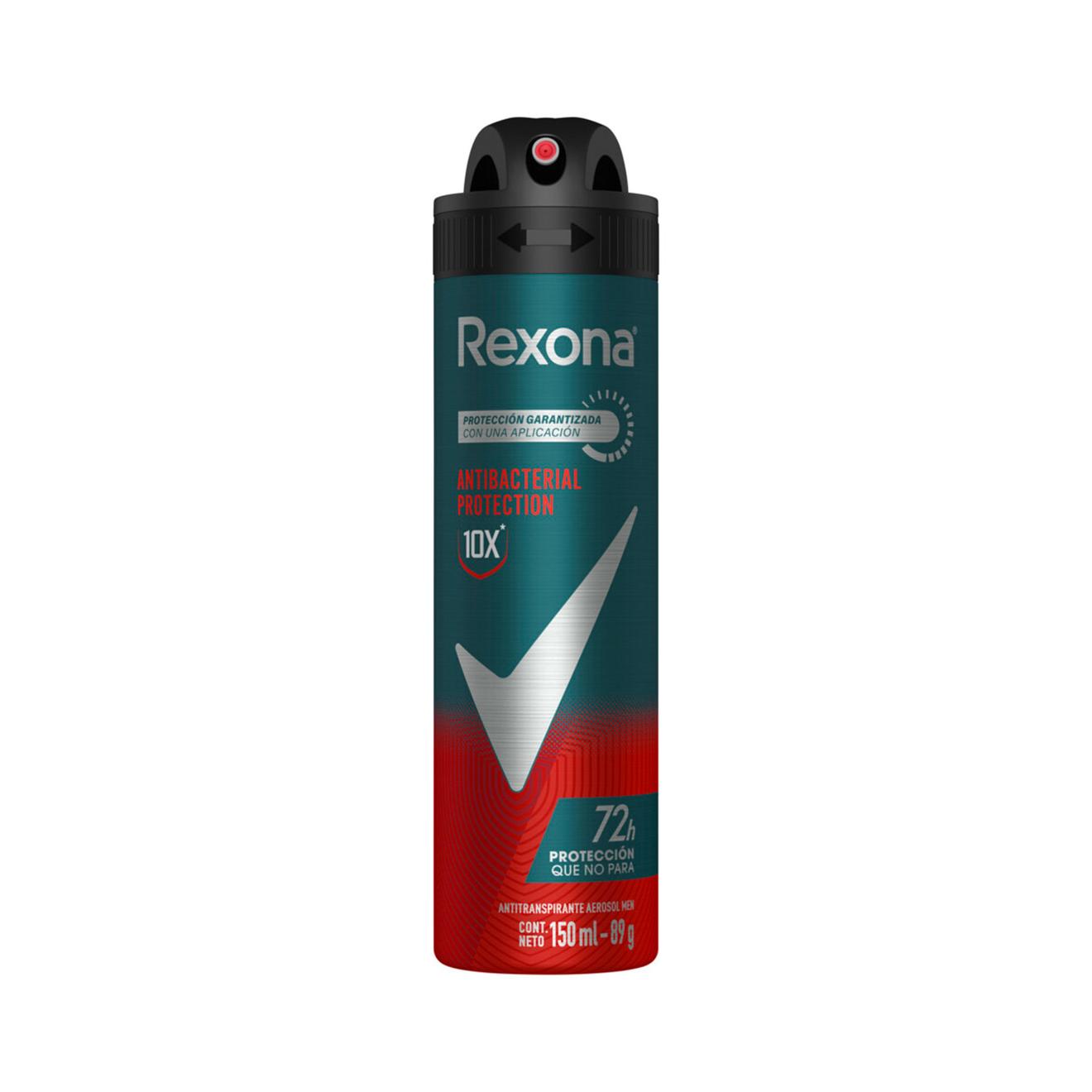 Oferta de Antitrasnspirante en aerosol Rexona men antib 150 cc. por $2150 en Carrefour