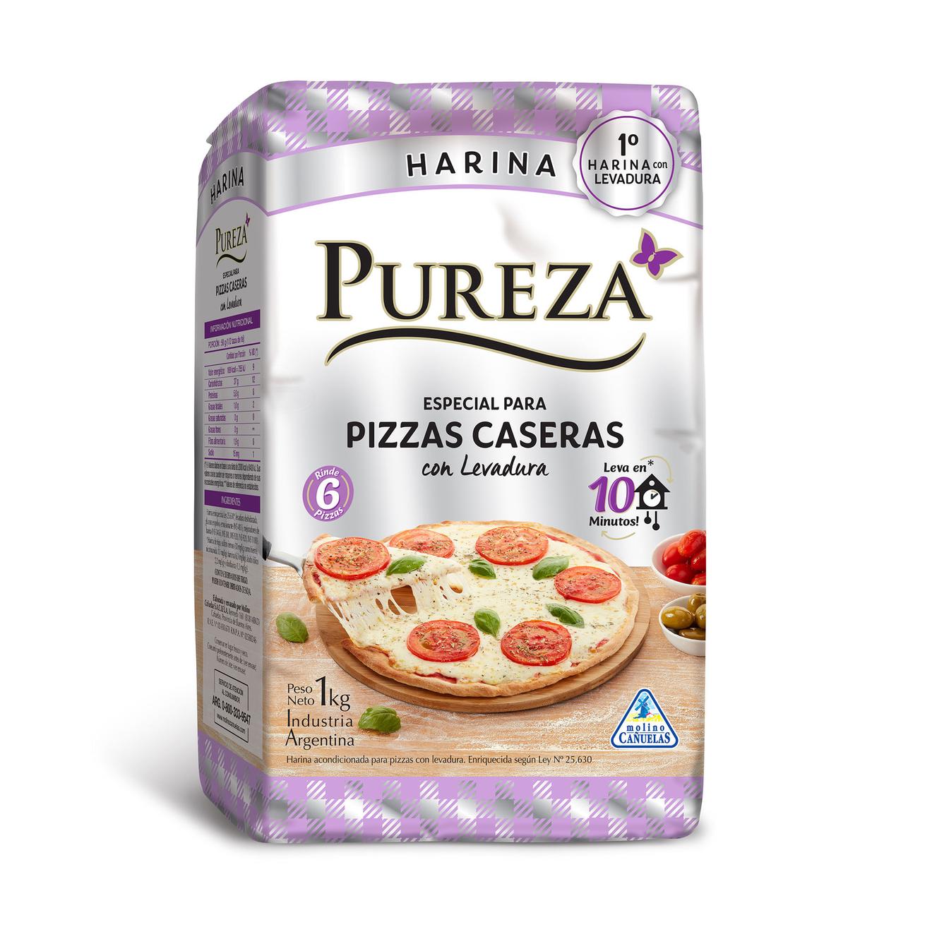 Oferta de Harina Pureza especial para pizzas 1 kg. por $1390 en Carrefour
