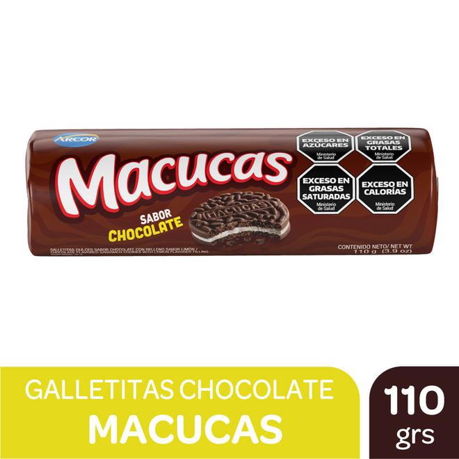 Oferta de Galletitas chocolate rell vaini Macucas 110 g. por $650 en Carrefour