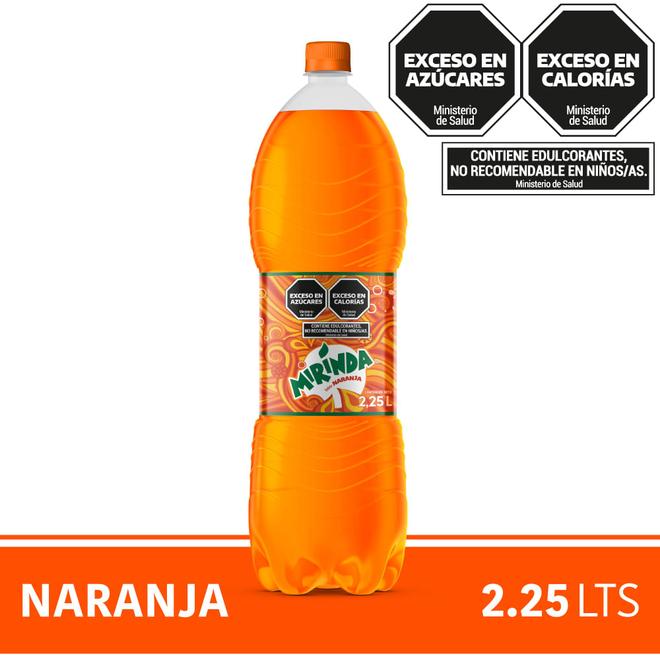 Oferta de Gaseosa Mirinda naranja 2.25 l. por $1023,75 en Carrefour