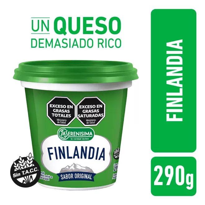 Oferta de Queso fundido Finlandia light pote 290 g. por $3729 en Carrefour